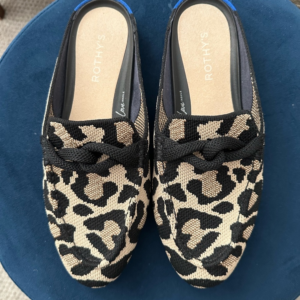 Rothy's Leopard Print Women's Loafers